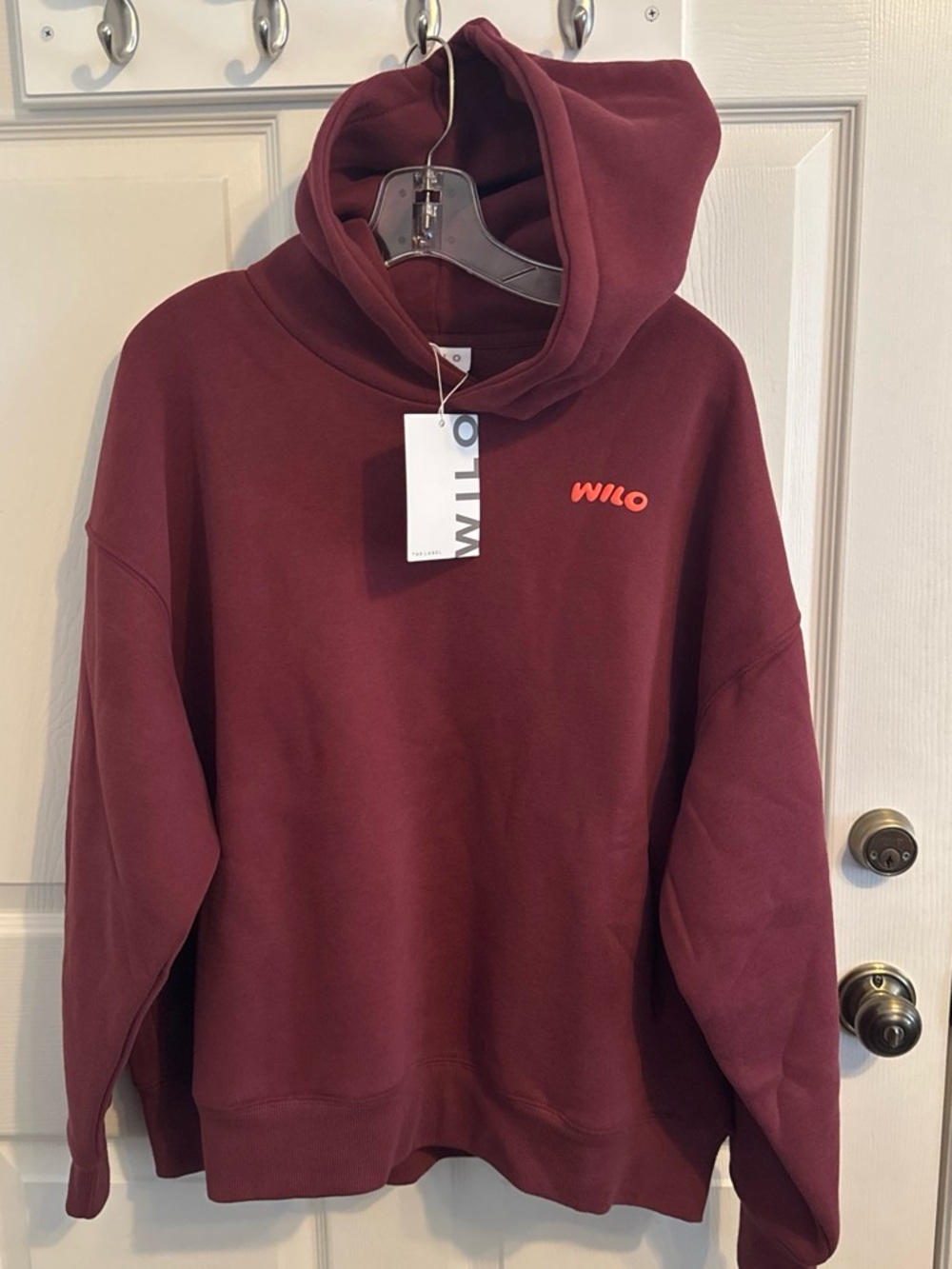 Women's WILO The Label Hoodie - Burgundy